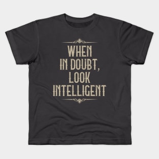 Look Intelligent Kids T-Shirt